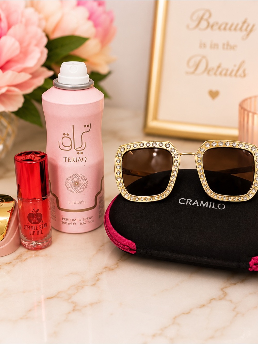 Jeweled Sunnies Jeffery Star Lip and Body Spray Bundle